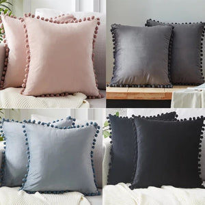 Ball lace pillow sofa short plush