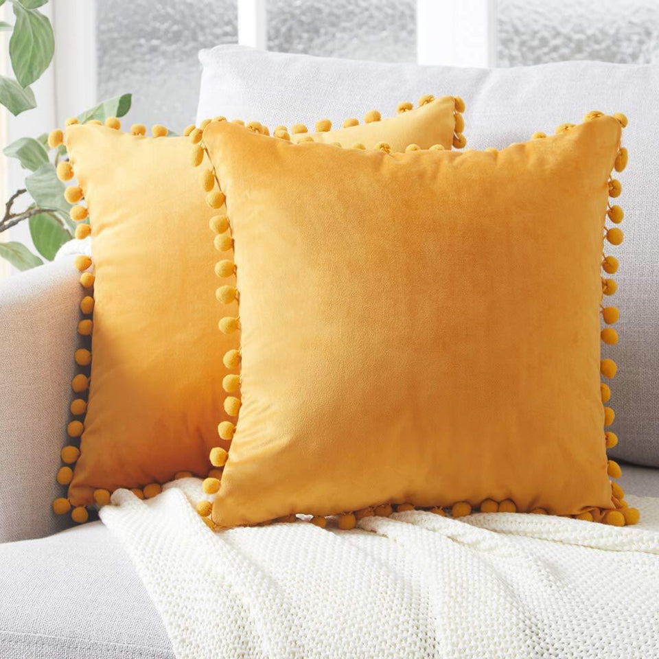 Ball lace pillow sofa short plush