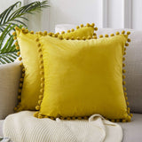 Ball lace pillow sofa short plush