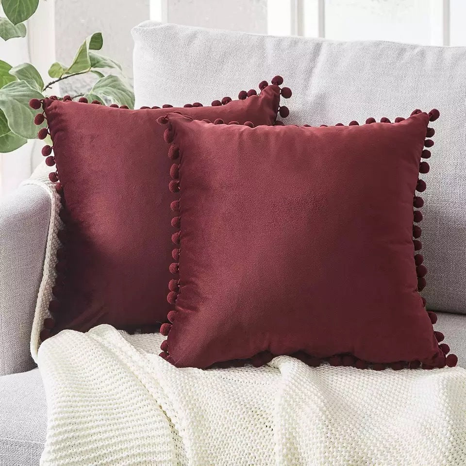 Ball lace pillow sofa short plush
