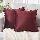 Ball lace pillow sofa short plush