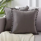 Ball lace pillow sofa short plush
