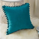 Ball lace pillow sofa short plush