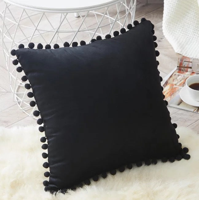 Ball lace pillow sofa short plush