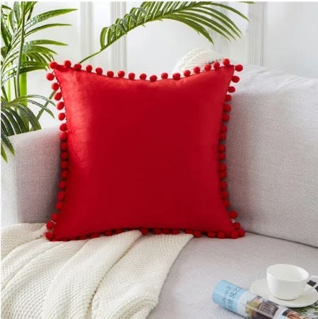 Ball lace pillow sofa short plush