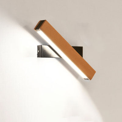 Wooden LED Wall Lamp Modern