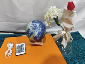 3D Print Lamp Moon Earth Lamp