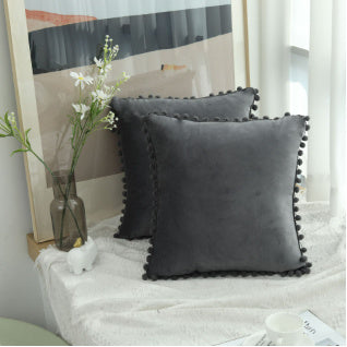 Ball lace pillow sofa short plush