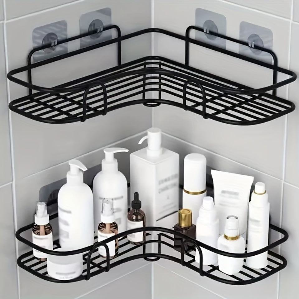 1pc Wall Mounted Bathroom Shelf, Bathroom Accessories