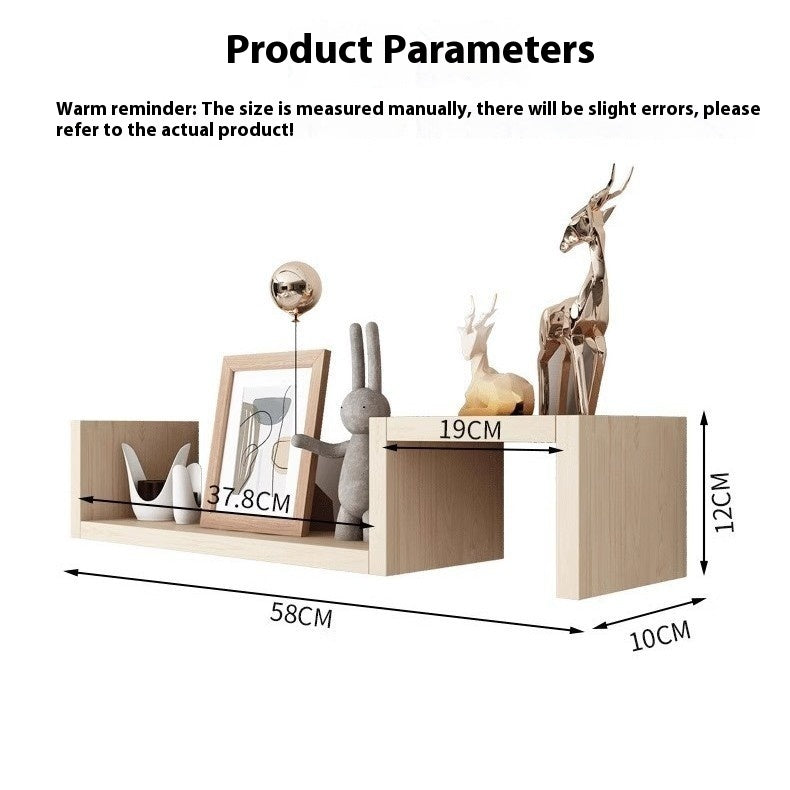 Wall Decoration With Shelves Placed On The Wall