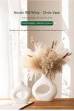Ceramic Vase Circle Vase Second Generation Decoration Crafts Soft Vase