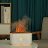 3D Flame Humidifier 300ML Ultrasonic Flame Aroma Diffuser Essential Oil Diffuser Top Sell